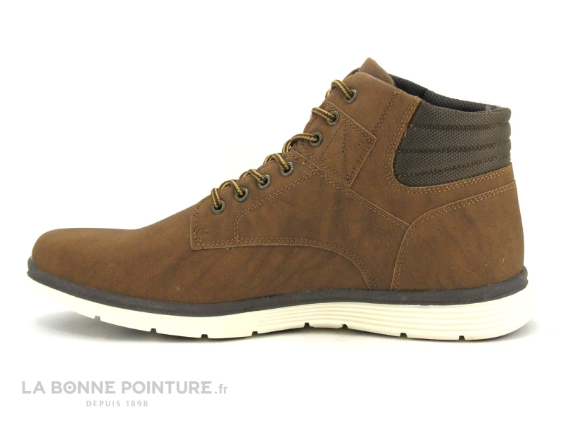 Broker And Co 25270 Marron - Chaussure Montante Homme 5 Broker And Co 25270 Marron - Chaussure Montante Homme – Image 3