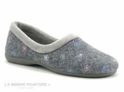 Ouf BLACY Gris - Flocons Brodes - Chausson Souple Femme -LA BONNE POINTURE Soldes cd24607c73b9e66c561f35ea11d5d5ef img 4722.jpg 177357