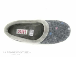 Ouf BLACY Gris - Flocons Brodes - Chausson Souple Femme -LA BONNE POINTURE Soldes cd24607c73b9e66c561f35ea11d5d5ef img 4725.jpg 177356