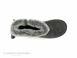 3 Pommes ALIB Gris - Bottine Fille Grise - Col Fourrure Et Pompons -LA BONNE POINTURE Soldes cd24607c73b9e66c561f35ea11d5d5ef img 4795.jpg 165602