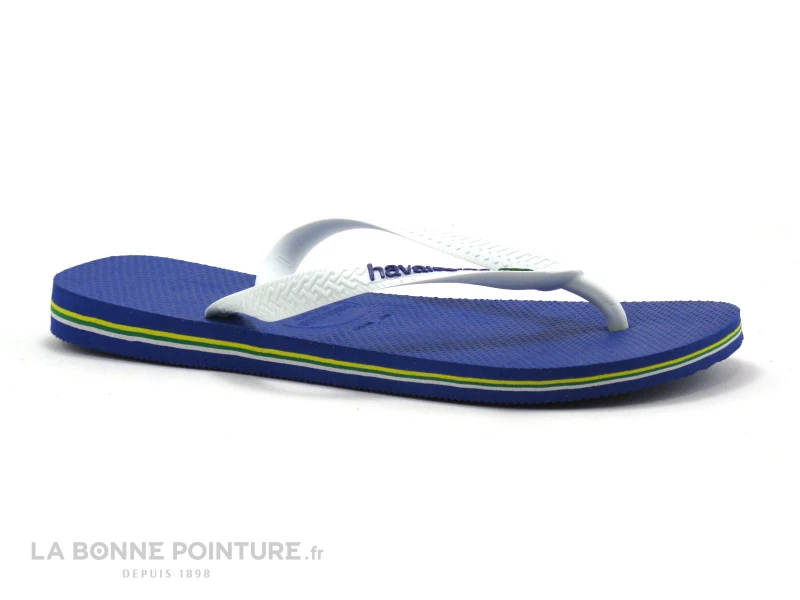 Havaianas BRASIL LOGO Azul Naval - Tong Homme 3 Havaianas BRASIL LOGO Azul Naval - Tong Homme