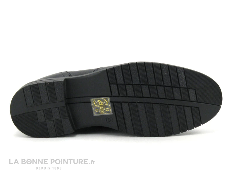 Point D Orgues FONY Noir - Boots Homme Interieur Fourre 9 Point D Orgues FONY Noir - Boots Homme Interieur Fourre – Image 7