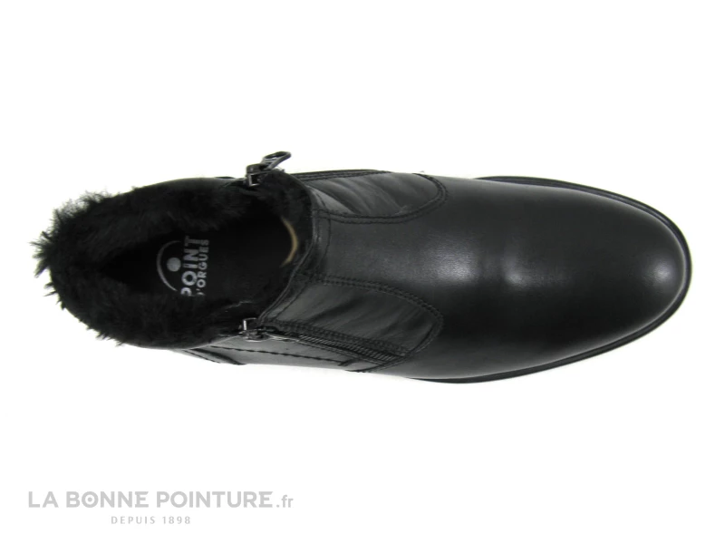 Point D Orgues FONY Noir - Boots Homme Interieur Fourre 8 Point D Orgues FONY Noir - Boots Homme Interieur Fourre – Image 6