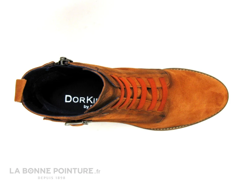 Dorking D8868 LUCERO Calf Siena - Boots Femme Marron Orange 8 Dorking D8868 LUCERO Calf Siena - Boots Femme Marron Orange – Image 6