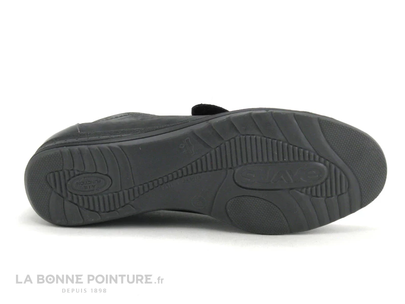 Suave DALLAS 7550T Black Cinder Black - Chaussure Femme Avec Scratch 9 Suave DALLAS 7550T Black Cinder Black - Chaussure Femme Avec Scratch – Image 7