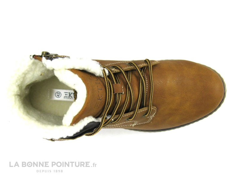 Ektic GALIUM Camel - Bottillon Fourre Homme Avec Zip 6 Ektic GALIUM Camel - Bottillon Fourre Homme Avec Zip – Image 4