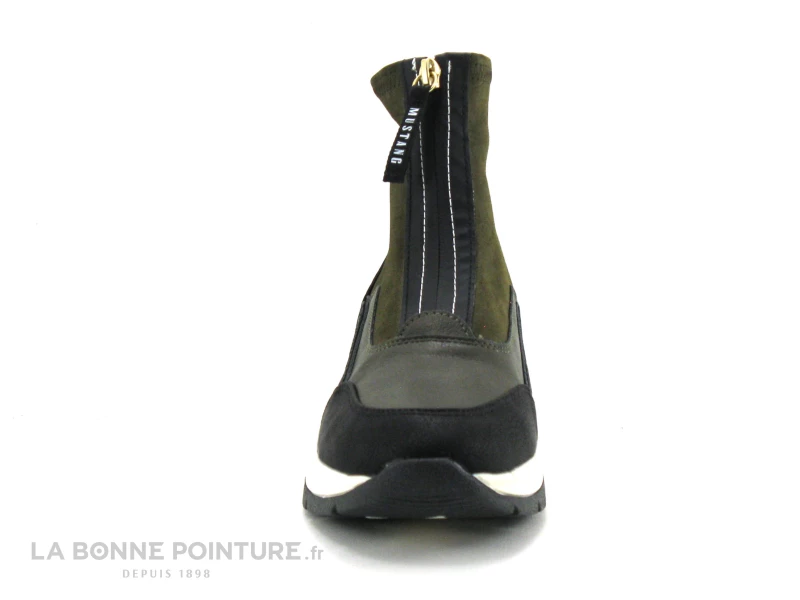 Mustang 1438 501 770 Militaire - Bottine Kaki Femme 4 Mustang 1438 501 770 Militaire - Bottine Kaki Femme – Image 2