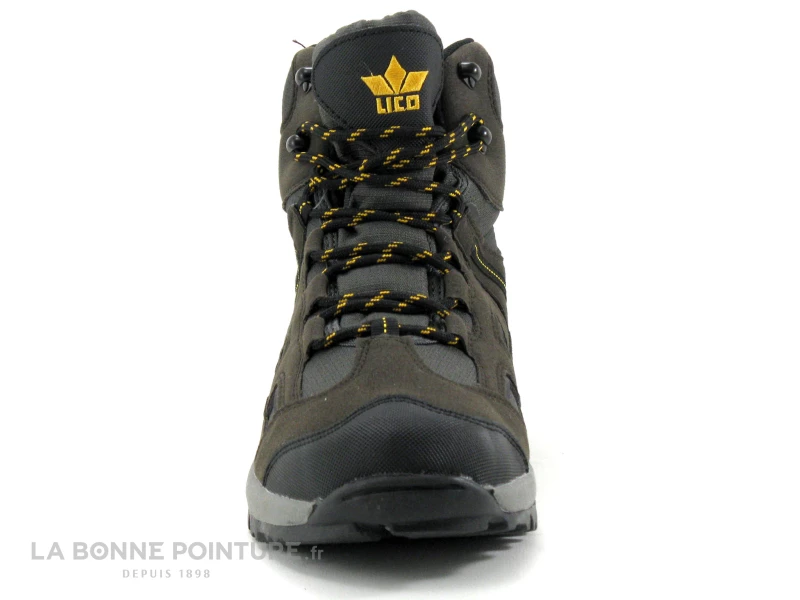 Lico EAGAR HIGH Marron Orange - Boots Randonnee Homme 4 Lico EAGAR HIGH Marron Orange - Boots Randonnee Homme – Image 2