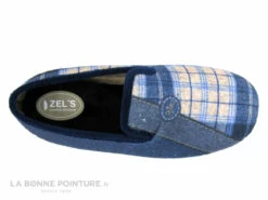 Zels 7023 Marino - Ecossais - Charentaise Bleu Marine Homme -LA BONNE POINTURE Soldes cd24607c73b9e66c561f35ea11d5d5ef img 4983.jpg 177714