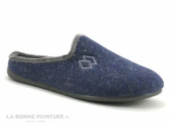 Zels 8581 Bleu Marine Et Gris - Pantoufle Mule Homme -LA BONNE POINTURE Soldes cd24607c73b9e66c561f35ea11d5d5ef img 5005.jpg 177747