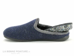 Zels 8581 Bleu Marine Et Gris - Pantoufle Mule Homme -LA BONNE POINTURE Soldes cd24607c73b9e66c561f35ea11d5d5ef img 5007.jpg 177743