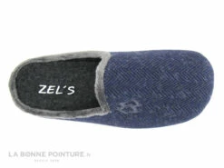 Zels 8581 Bleu Marine Et Gris - Pantoufle Mule Homme -LA BONNE POINTURE Soldes cd24607c73b9e66c561f35ea11d5d5ef img 5009.jpg 177745