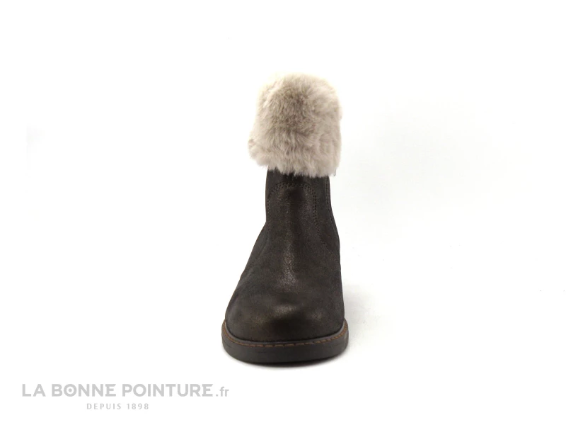 Bopy Sesport Bronze - Bottines Fille Marron Fourrure Zip 4 Bopy Sesport Bronze - Bottines Fille Marron Fourrure Zip – Image 2