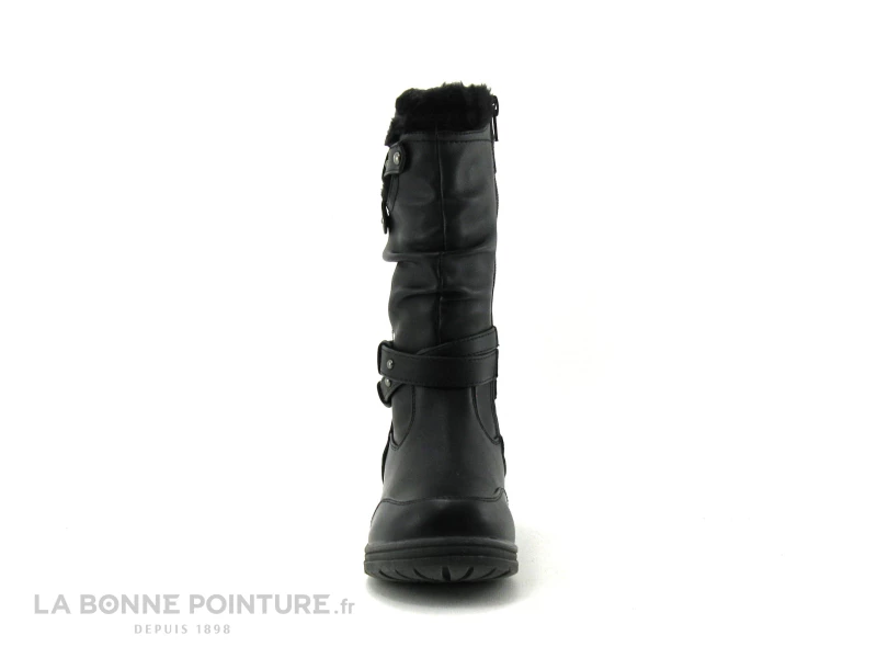 Wipop Dyna Noir-Boots Fille Fourrees Zip 4 Wipop Dyna Noir-Boots Fille Fourrees Zip – Image 2