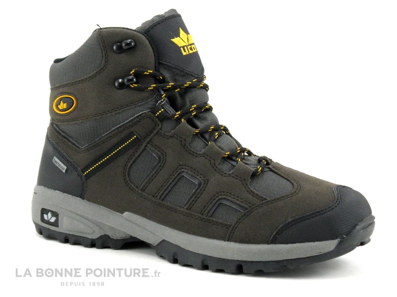 Lico EAGAR HIGH Marron Orange - Boots Randonnee Homme 3 Lico EAGAR HIGH Marron Orange - Boots Randonnee Homme