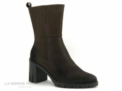 Marco Tozzi 2-25471-29 Marron Cafe - Bottine Talon Haut Et Large -LA BONNE POINTURE Soldes cd24607c73b9e66c561f35ea11d5d5ef img 5128.jpg 177848