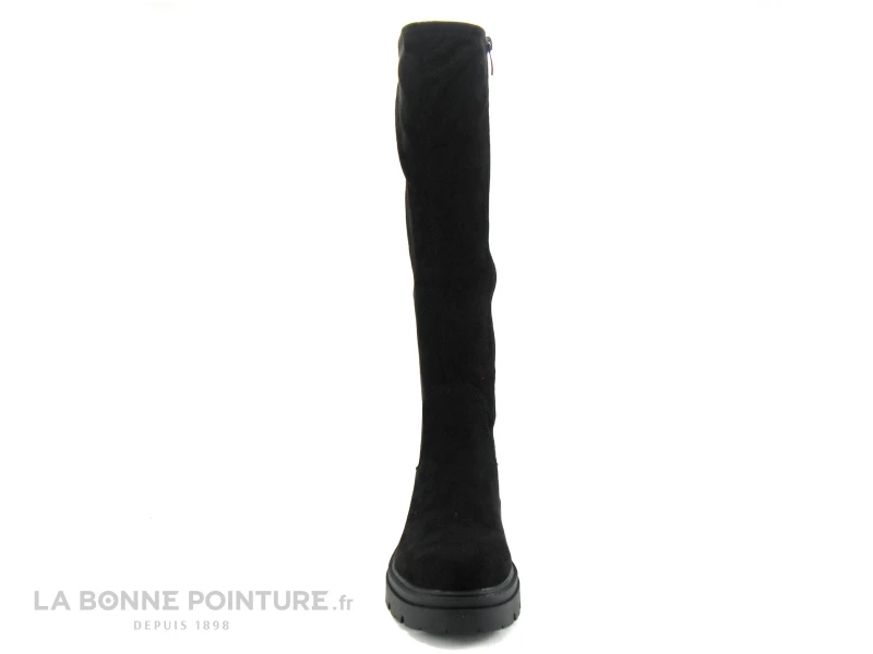 The Divine Factory HX4713 Noir - Botte Stretch Noir - Semelle Epaisse 3 The Divine Factory HX4713 Noir - Botte Stretch Noir - Semelle Epaisse – Image 2