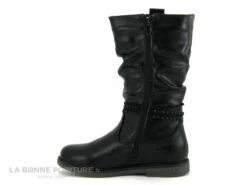 Wipop DUCLAIR Noir - Botte Fille Noire Avec Tige Froncee -LA BONNE POINTURE Soldes cd24607c73b9e66c561f35ea11d5d5ef img 5151.jpg 177966