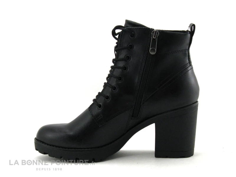 Marco Tozzi 2-25204-35 - Noir - Chaussure Montante Talon Epais 5 Marco Tozzi 2-25204-35 - Noir - Chaussure Montante Talon Epais – Image 3