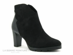 Marco Tozzi 2-25841-25 Black Comb - Bottines Velours Talon Haut -LA BONNE POINTURE Soldes cd24607c73b9e66c561f35ea11d5d5ef img 5188.jpg 153714