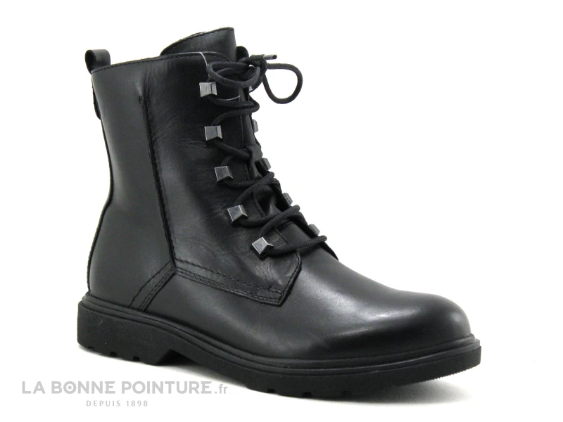 Marco Tozzi 2-25276-35 Black Nappa-boots Femme Lacets Zip 7 Marco Tozzi 2-25276-35 Black Nappa-boots Femme Lacets Zip – Image 5