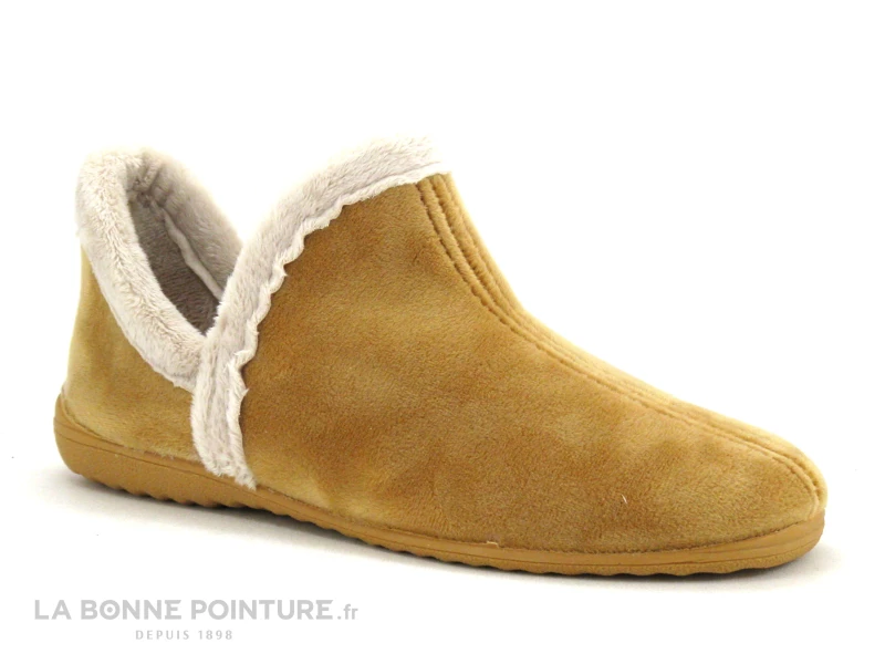 Komodonas Soca 0355 Dorado - Chausson Montant Femme Camel Et Beige 3 Komodonas Soca 0355 Dorado - Chausson Montant Femme Camel Et Beige