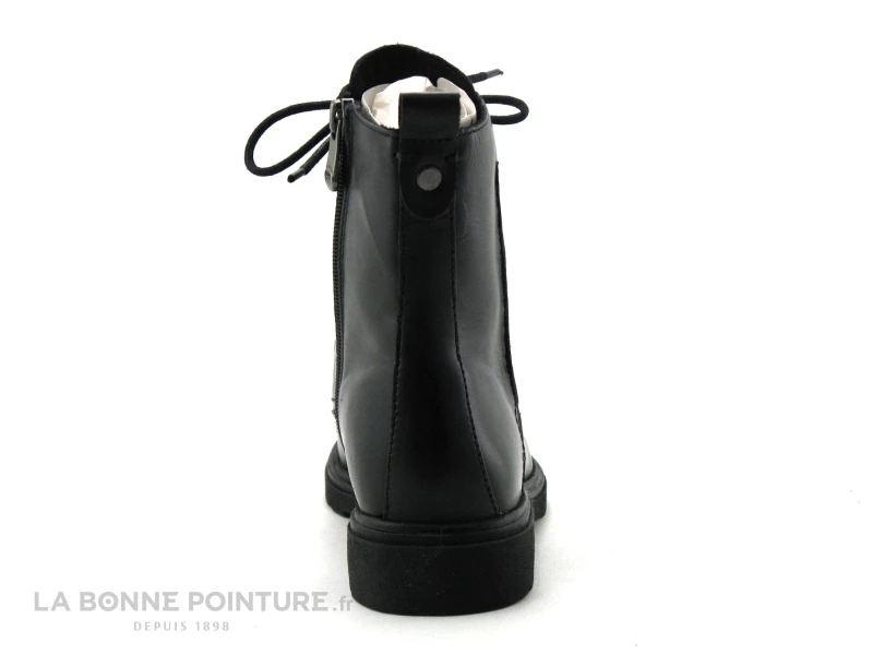 Marco Tozzi 2-25276-35 Black Nappa-boots Femme Lacets Zip 6 Marco Tozzi 2-25276-35 Black Nappa-boots Femme Lacets Zip – Image 4