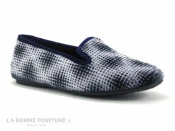 RYB 700 POINT - Bleu Marine - Gris - Chausson Femme