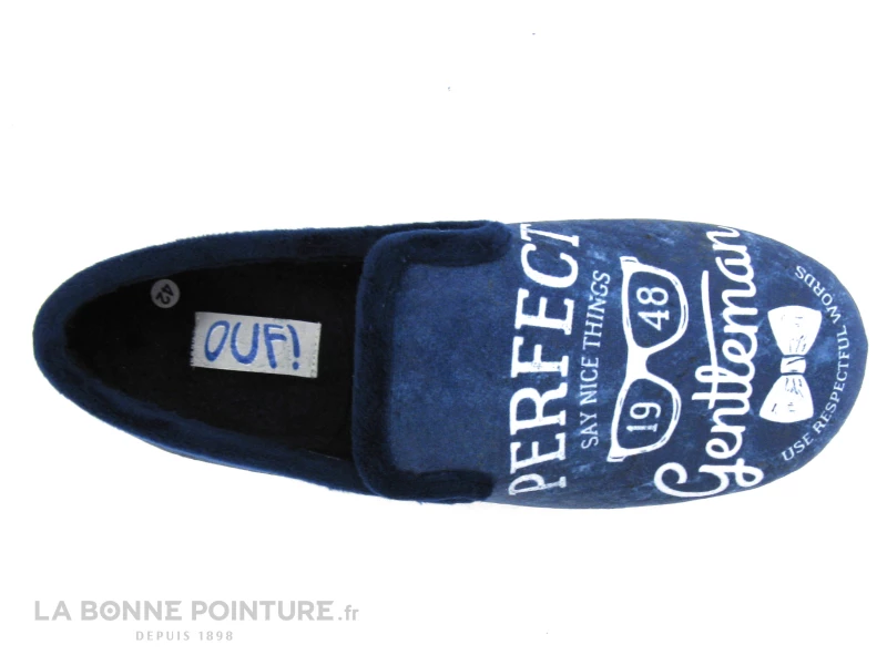 Ouf COZARO Marine - Perfect Gentleman - Charentaise Homme 5 Ouf COZARO Marine - Perfect Gentleman - Charentaise Homme – Image 3