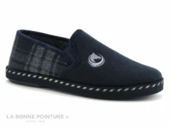 Ouf BARTO Marine Et Ecossais - Charentaise Homme -LA BONNE POINTURE Soldes cd24607c73b9e66c561f35ea11d5d5ef img 5272.jpg 178052