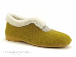 Zels 2276 Ocre - Chausson Semi-montant Femme - Interieur Laine -LA BONNE POINTURE Soldes cd24607c73b9e66c561f35ea11d5d5ef img 5288.jpg 177978