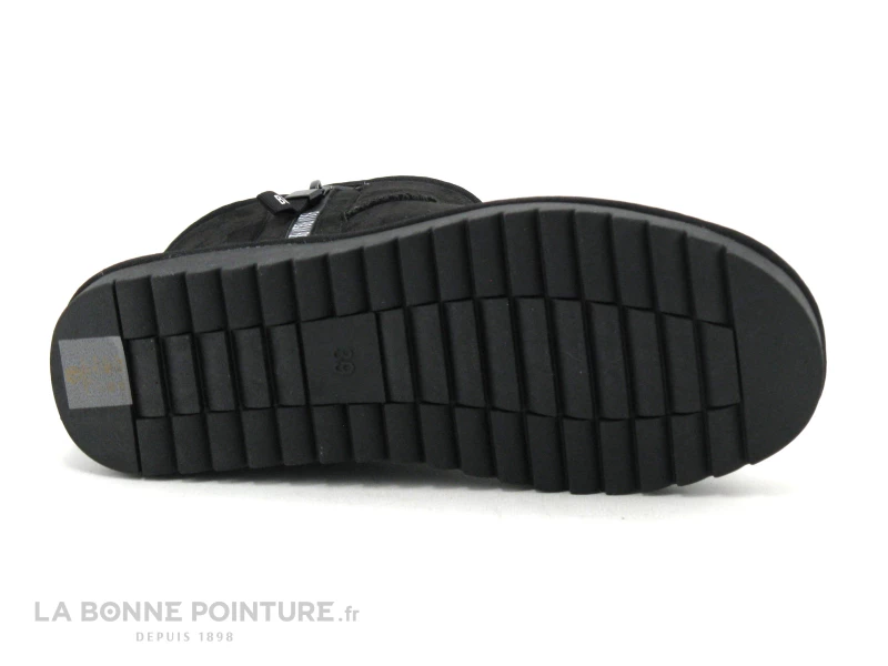 B Et M Banana Moon RANGER - Boots Noire Interieur Fourrure 6 B Et M Banana Moon RANGER - Boots Noire Interieur Fourrure – Image 4