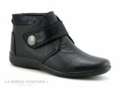 Sweet R CETIS Noir - Chaussure Montante Femme Avec Scratch