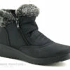 TopWay B853710 - Bottine Femme Textile Noir - Fourrure Grise -LA BONNE POINTURE Soldes cd24607c73b9e66c561f35ea11d5d5ef img 5385.jpg 178192