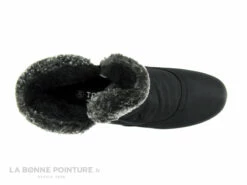 TopWay B853710 - Bottine Femme Textile Noir - Fourrure Grise -LA BONNE POINTURE Soldes cd24607c73b9e66c561f35ea11d5d5ef img 5388.jpg 178193