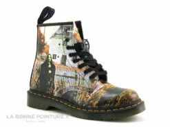 Dr. Martens Dr Martens 1460 Black Sabbath 26315102 Multi Black - Bottine F