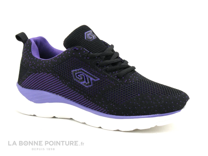 DT New York B387763 - Noir - Violet - Basket Maille Femme 3 DT New York B387763 - Noir - Violet - Basket Maille Femme