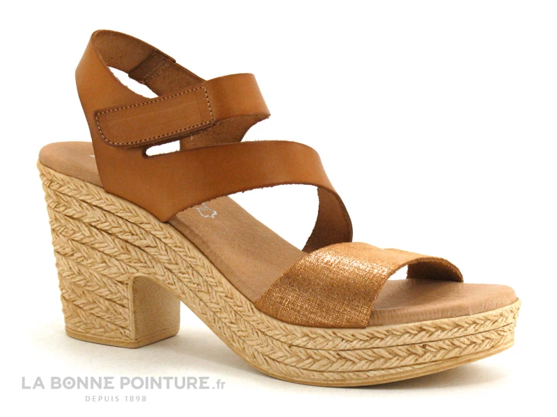 Eva Frutos 8735 - Marron - Nu-pieds Talon 7 Eva Frutos 8735 - Marron - Nu-pieds Talon – Image 5