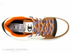 Champion ROYAL Nu Pop Low S21973 - Basket - Blanc Marron Orange -LA BONNE POINTURE Soldes cd24607c73b9e66c561f35ea11d5d5ef img 5458.jpg 178297