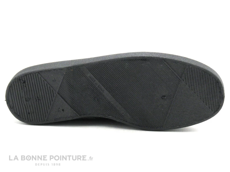 Lollans 001 TJ21153 - Charentaise Homme Fourre - Ecossais Bleu Gris 5 Lollans 001 TJ21153 - Charentaise Homme Fourre - Ecossais Bleu Gris – Image 3