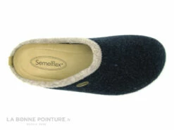 Semelflex OURALE Marine - Bordure Beige - Pantoufle Mule Homme -LA BONNE POINTURE Soldes cd24607c73b9e66c561f35ea11d5d5ef img 5551.jpg 154176