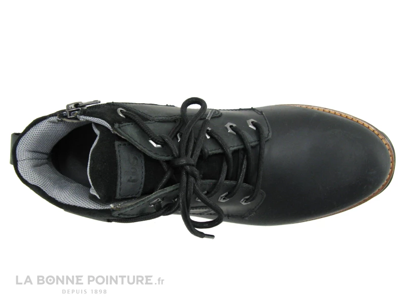 TBS MRICQUE A8004 - Bottillon Cuir Noir Homme 8 TBS MRICQUE A8004 - Bottillon Cuir Noir Homme – Image 6