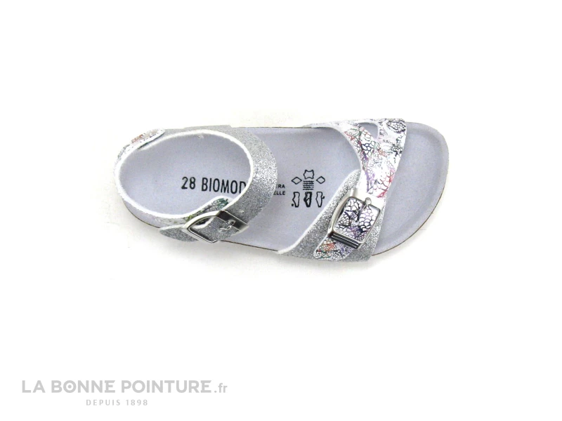 Biomodex 1846 Glitter Argent - Sandale Fille 5 Biomodex 1846 Glitter Argent - Sandale Fille – Image 3