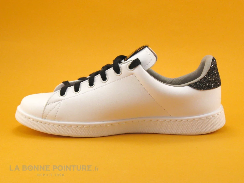Victoria 125244 Blanc - Glitter Noir - Basket Mode 5 Victoria 125244 Blanc - Glitter Noir - Basket Mode – Image 3
