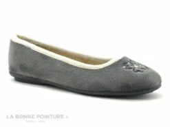 RYB 600 DW229 - Gris - Chausson Ballerine Femme