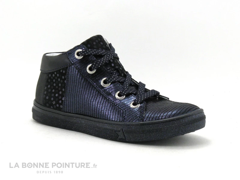 Bellamy CALIGO Iguana Marine - Noir - Basket Montante Fille 3 Bellamy CALIGO Iguana Marine - Noir - Basket Montante Fille