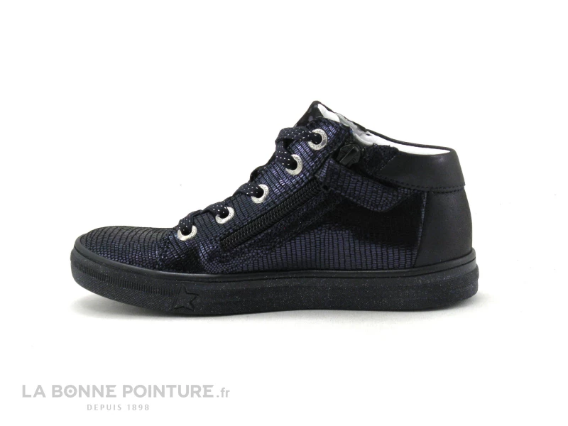 Bellamy CALIGO Iguana Marine - Noir - Basket Montante Fille 5 Bellamy CALIGO Iguana Marine - Noir - Basket Montante Fille – Image 3