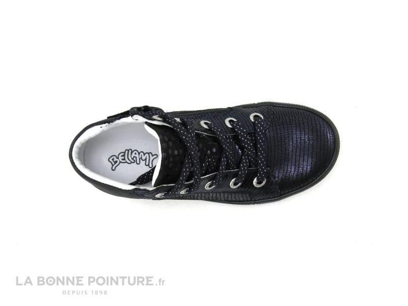 Bellamy CALIGO Iguana Marine - Noir - Basket Montante Fille 8 Bellamy CALIGO Iguana Marine - Noir - Basket Montante Fille – Image 6