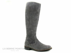 Geo Reino PELONAR Velours Gris - Botte Femme