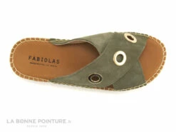 Fabiolas C904614 KAKI - Mule Femme Semelle Compensee 14 Fabiolas C904614 KAKI - Mule Femme Semelle Compensee -LA BONNE POINTURE Soldes cd24607c73b9e66c561f35ea11d5d5ef img 5693.jpg 135308